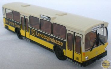 Modellbus "MB O305; SSB, Stuttgart - Werbung Landesgirokasse / Linie 86"